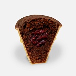 Thumb маффин шоколадный «Мороженко» с начинкой со вкусом вишни №1